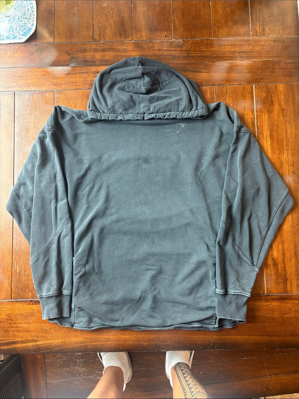 Gymshark Men's Black Hoodie Sweatshirt - Pump Cover